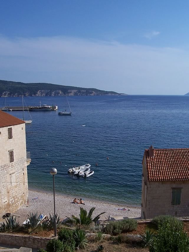 la spiaggia in vicino